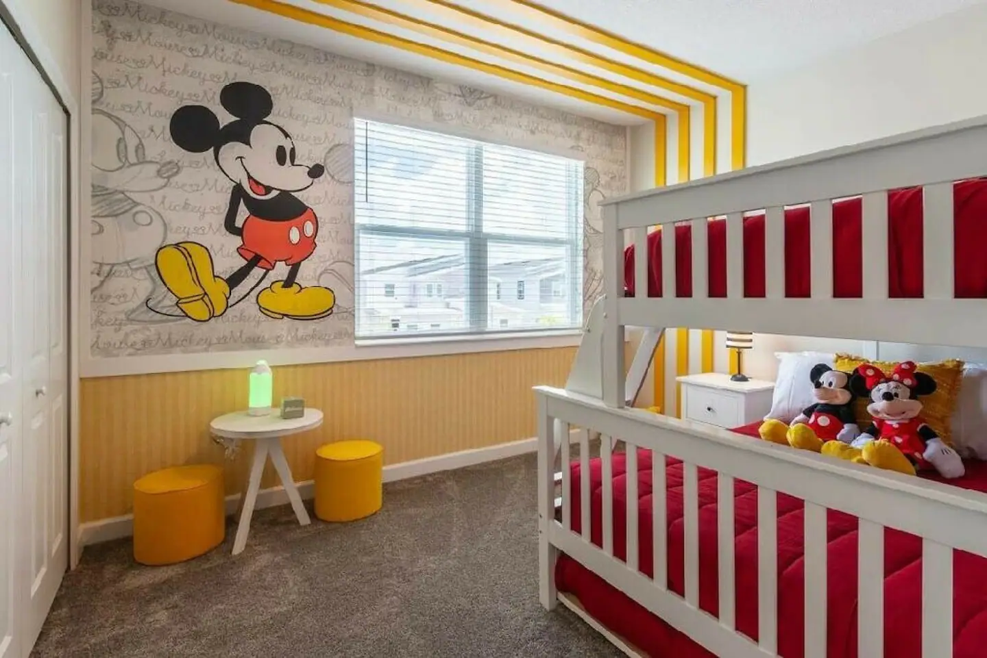 Recámara temática Mickey Mouse